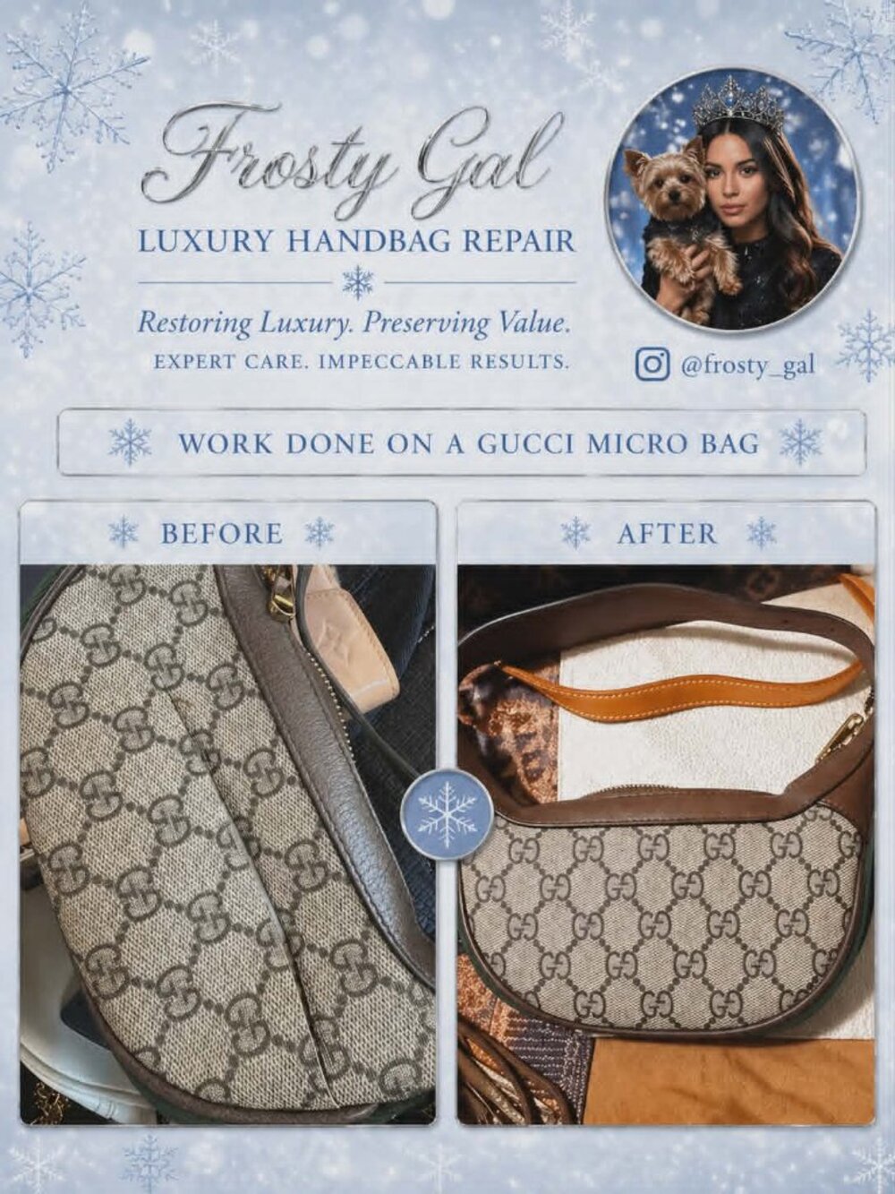 SAMPLE Gucci Micro repair DO NOT BUY